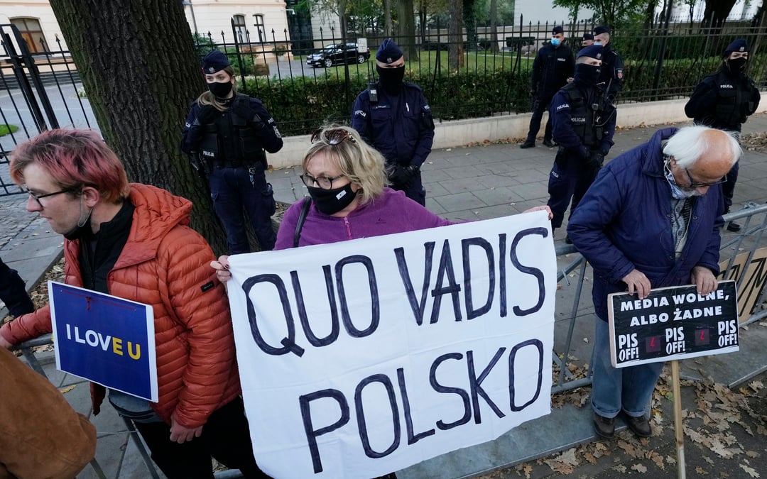 EU court says Poland broke law by sidelining judges and tainted constitutional court