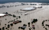 Floodwaters in Humble, Texas