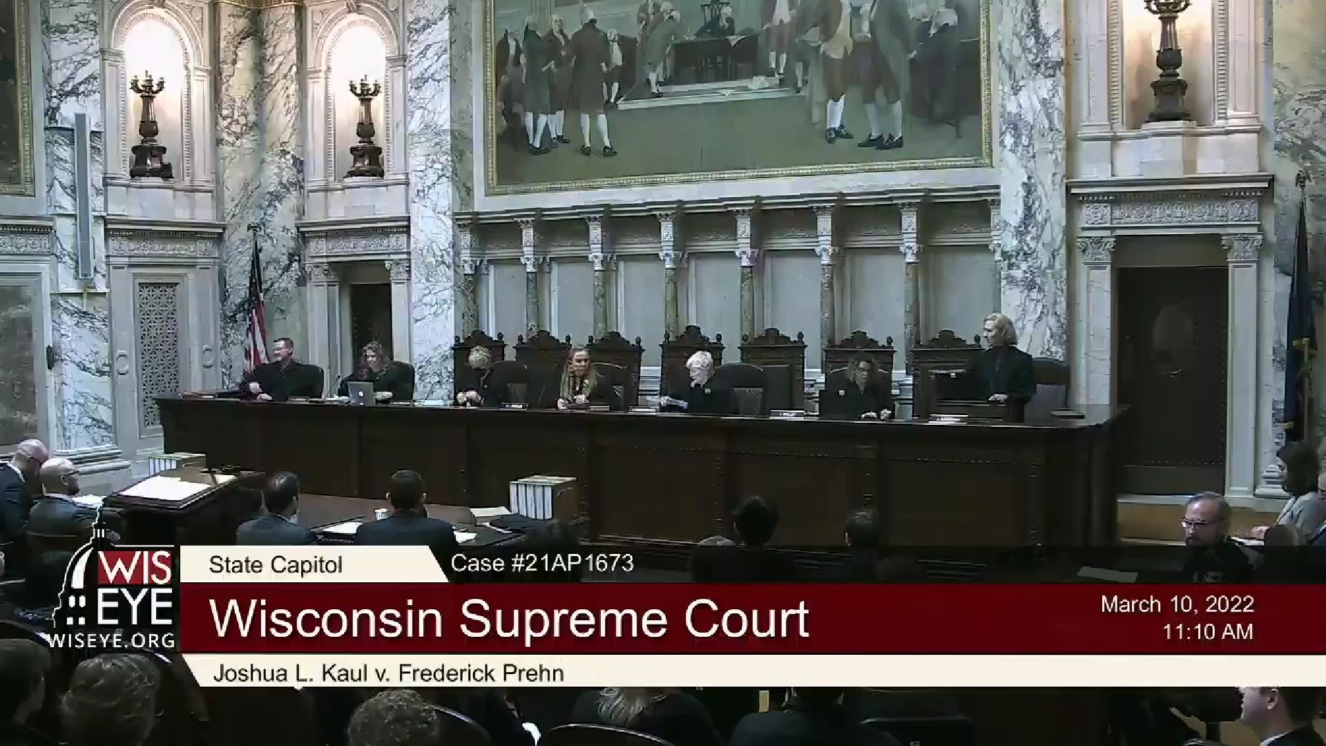 Wisconsin justices wrangle with case of appointed official refusing to  leave his seat | Courthouse News Service