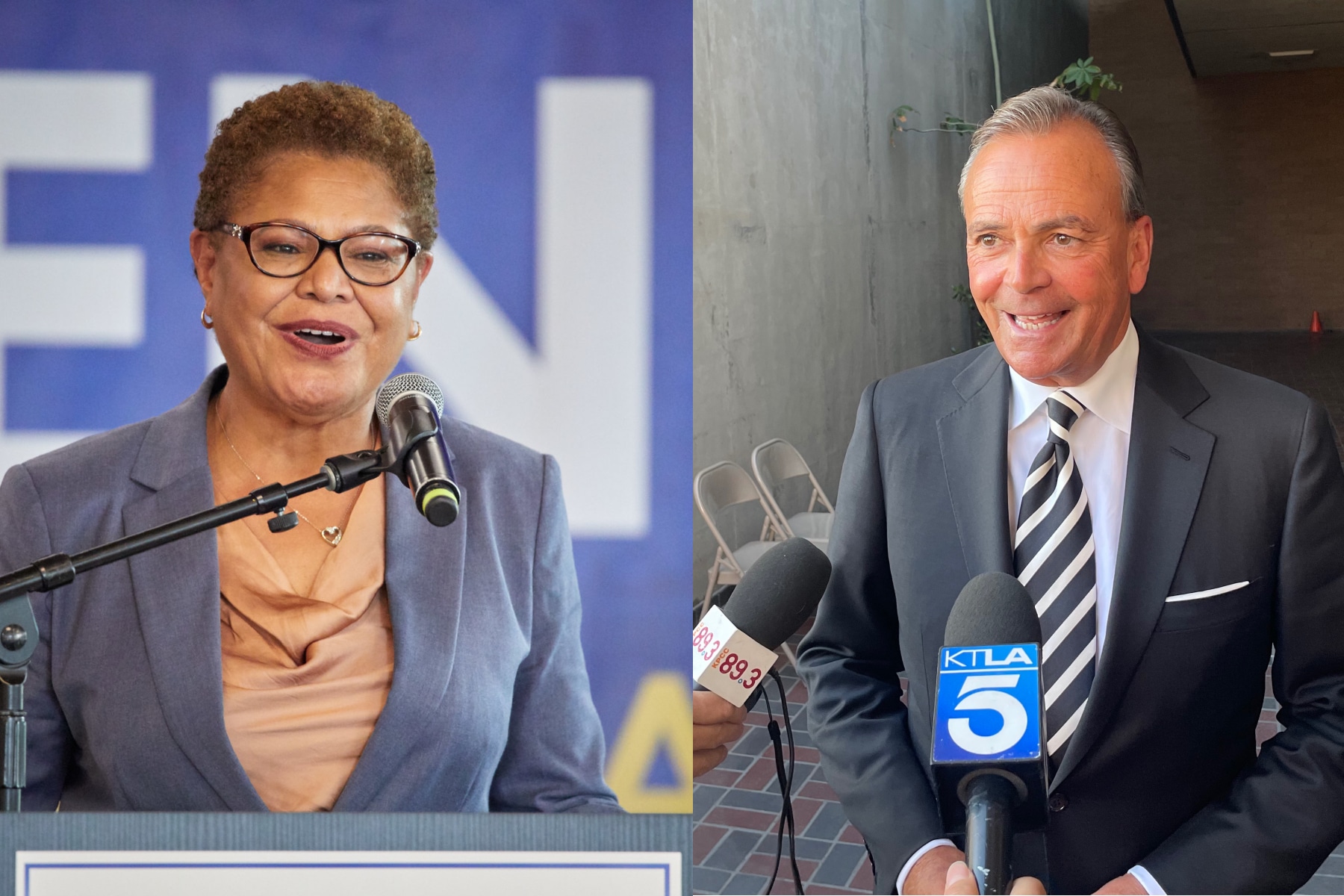The race to be the next mayor of Los Angeles appears to have tightened Courthouse News Service