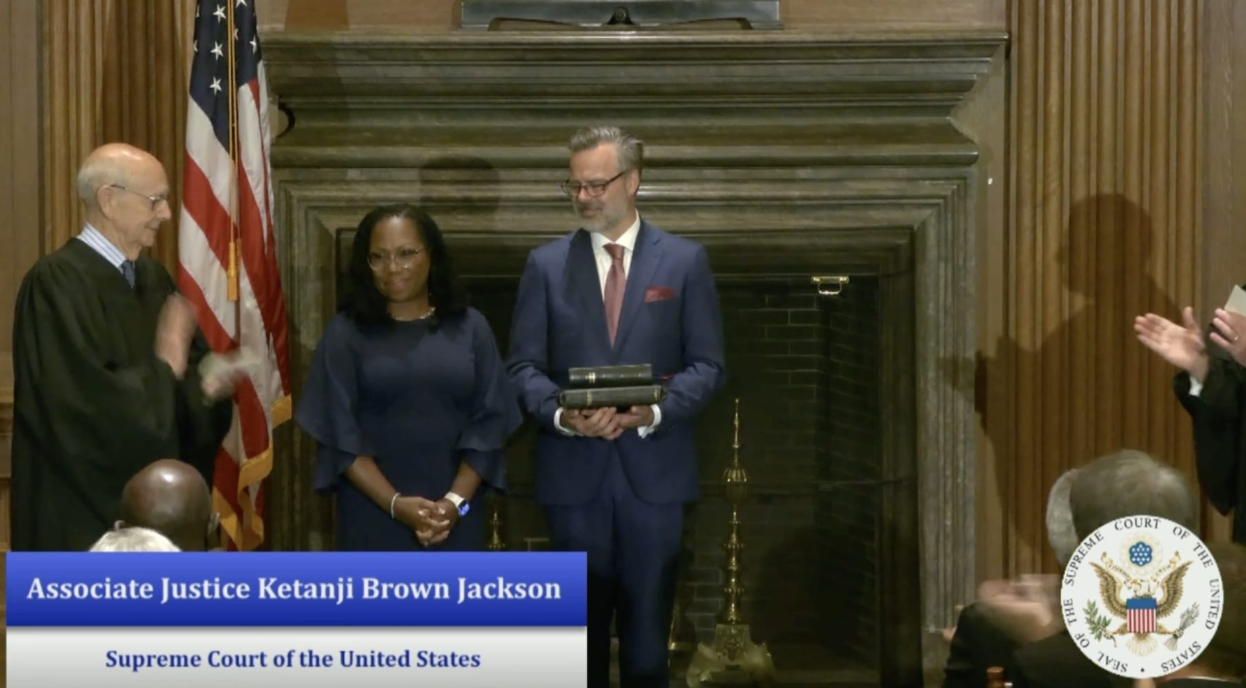 Ketanji Brown Jackson sworn in as first Black woman on Supreme