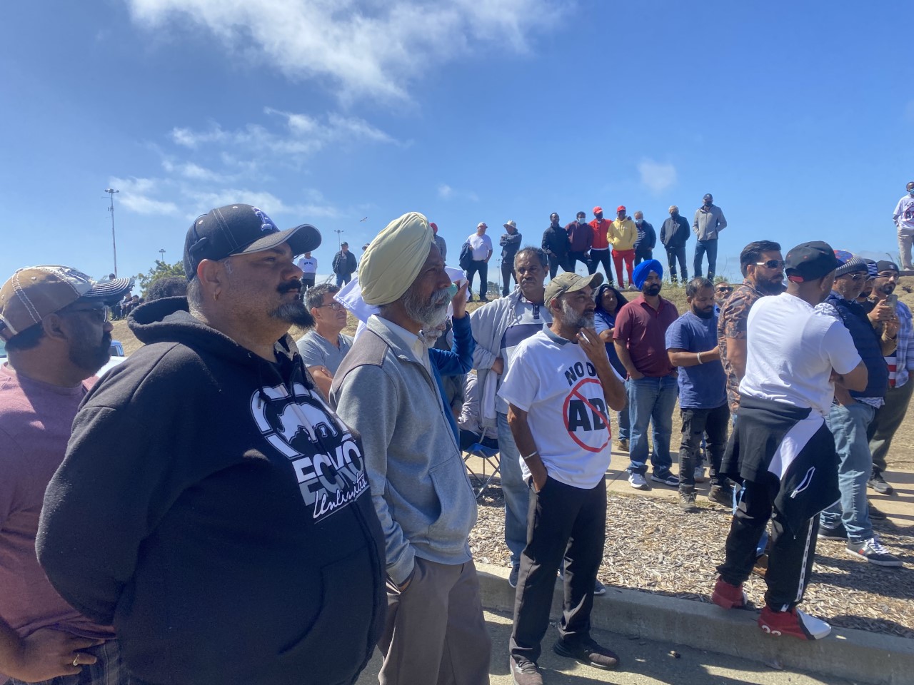 Truckers occupy California's third largest port in protest of contractor  law | Courthouse News Service