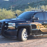 A police truck.