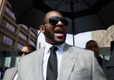 R. Kelly leaves the Leighton Criminal Court building in Chicago