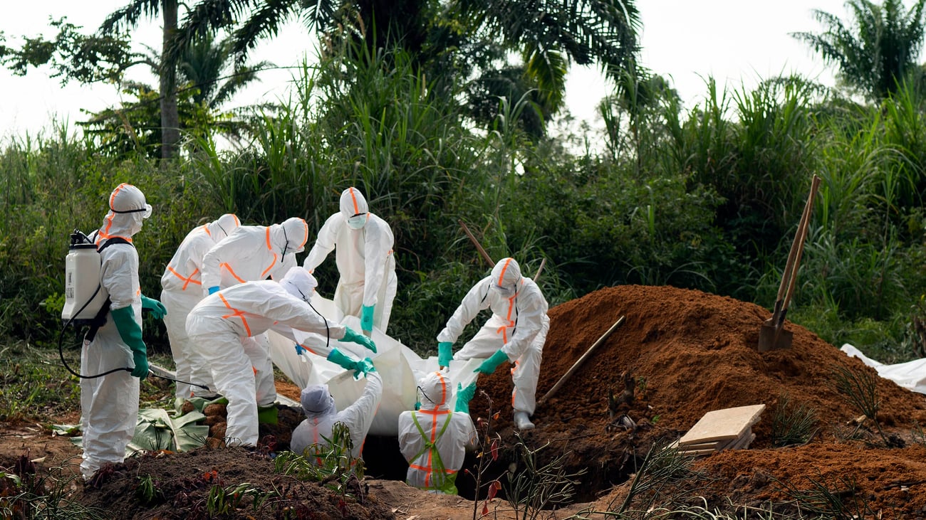 A new Ebola outbreak is confirmed in a remote Congo province, with 65 deaths recorded