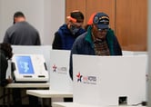 Early voters in Indianapolis
