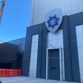 The Oakland Police Administration Building sent outdoors in Oakland, Calif.