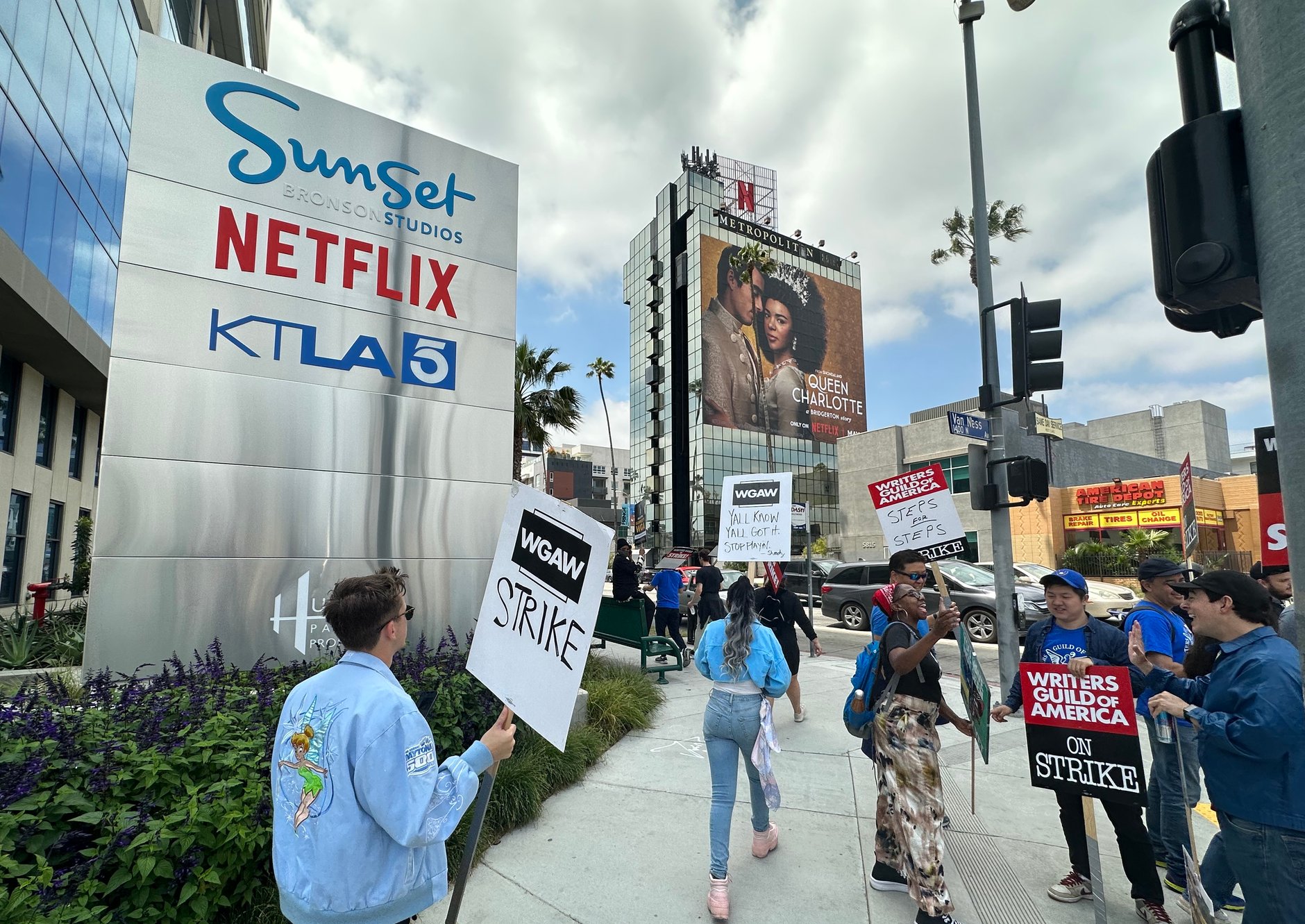 Hollywood is calling it 'the Netflix strike.' Here's why - Los