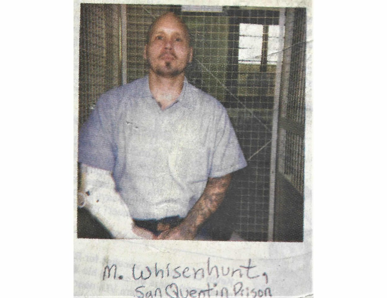 California death row inmate Michael Whisenhunt.