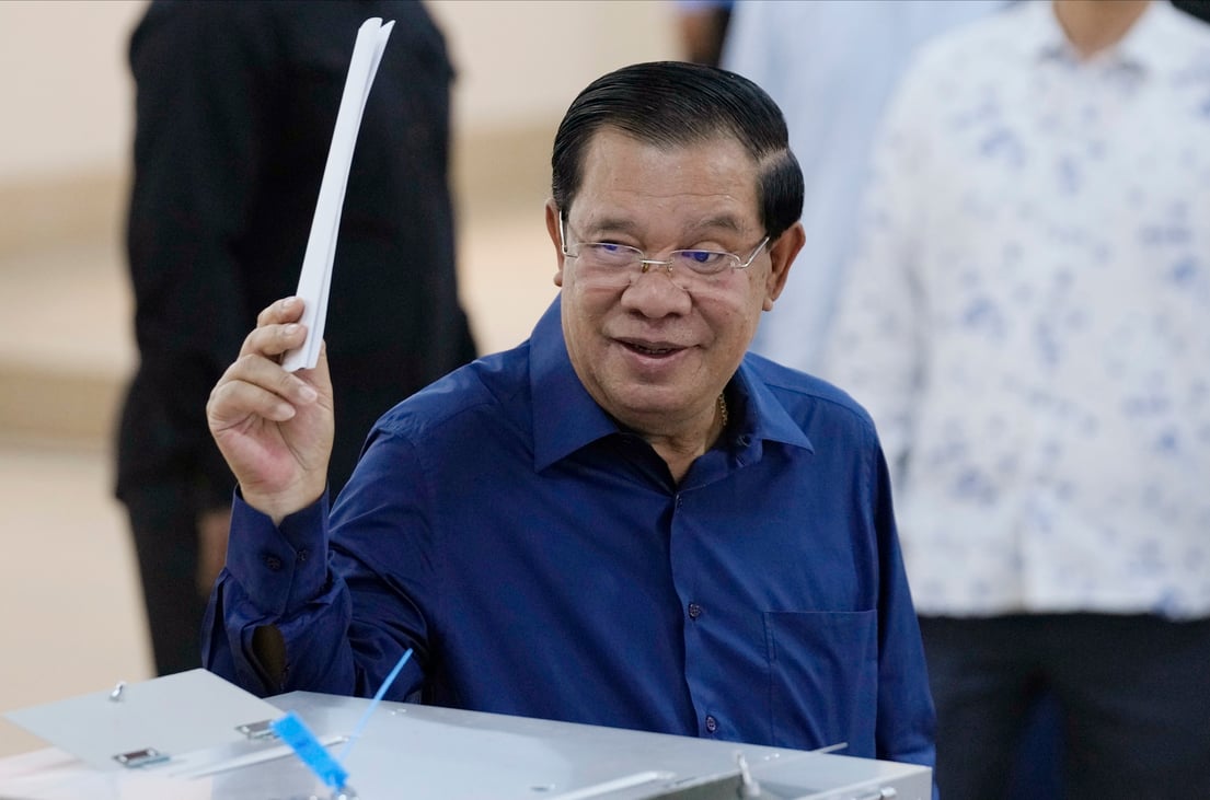 Cambodia's Hun Sen, Asia's longest-serving leader, says he'll step down ...