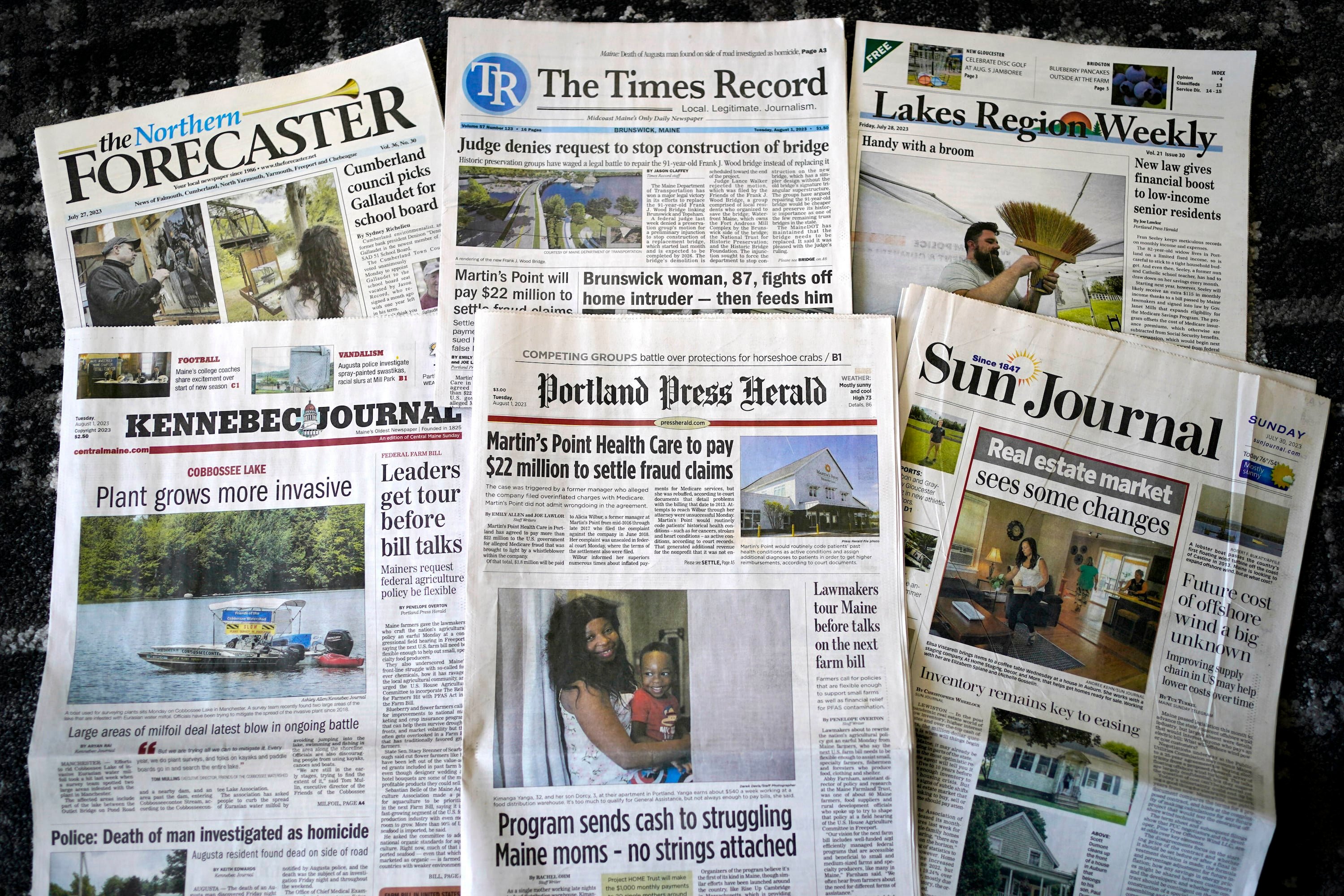 Welcome to the information age – 174 newspapers a day