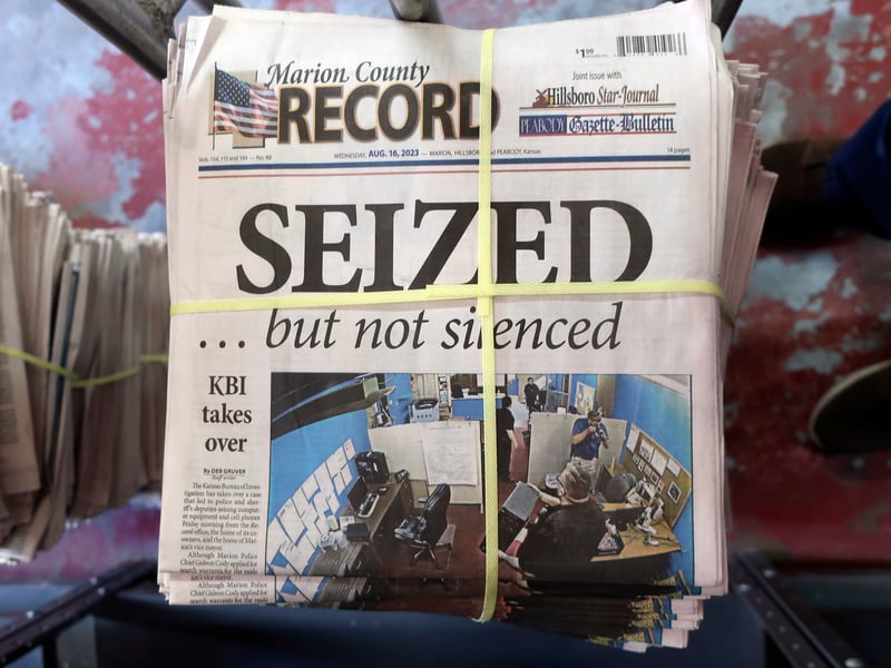 City, officials on hook in lawsuit over newspaper raid Courthouse