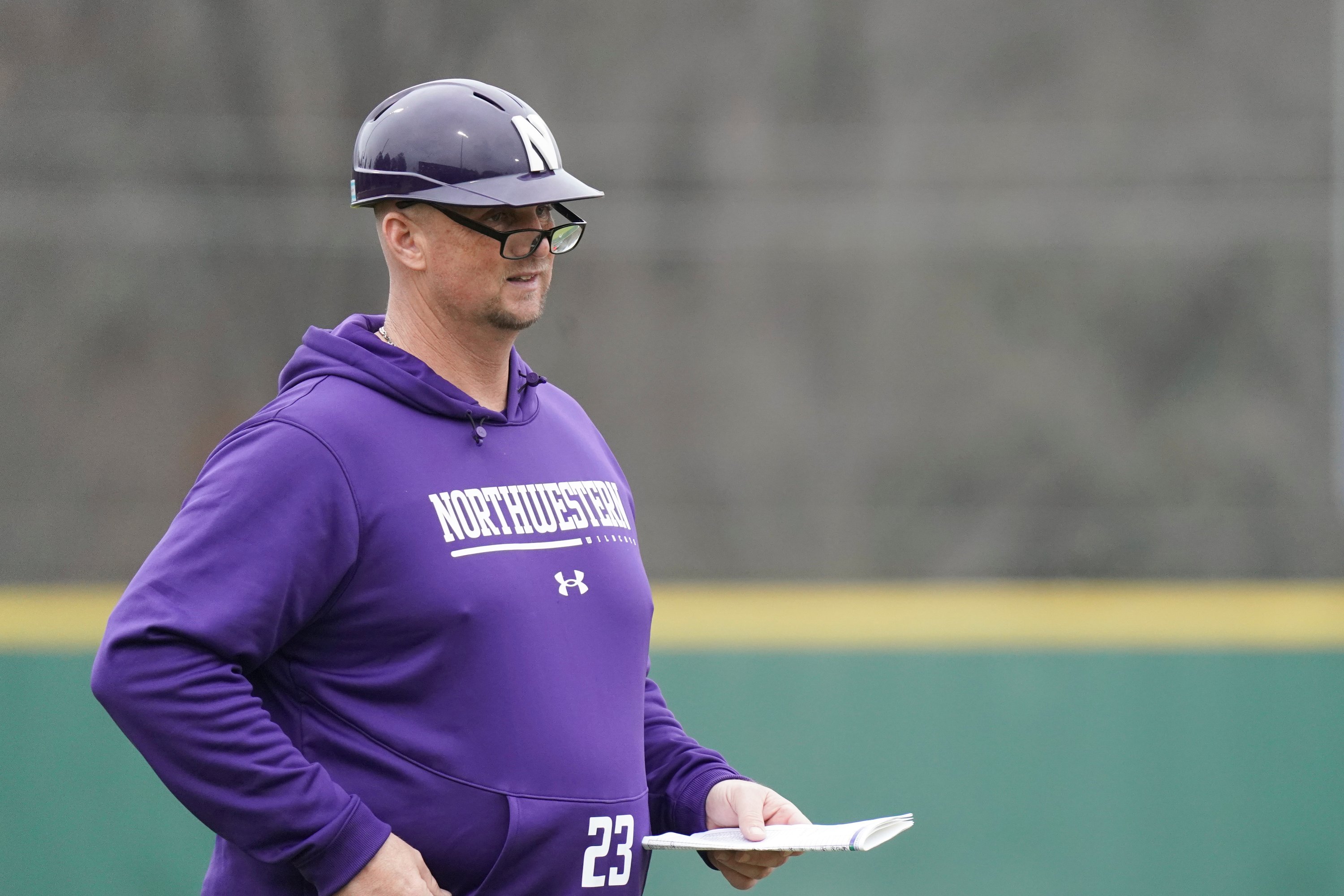 Former Northwestern baseball coach hit with abuse suit by staff