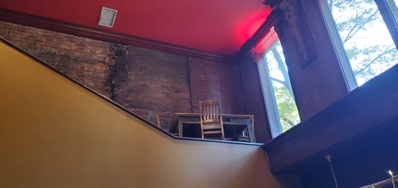 An alcove said to be haunted in Ri Ra Irish Pub in Charlotte.