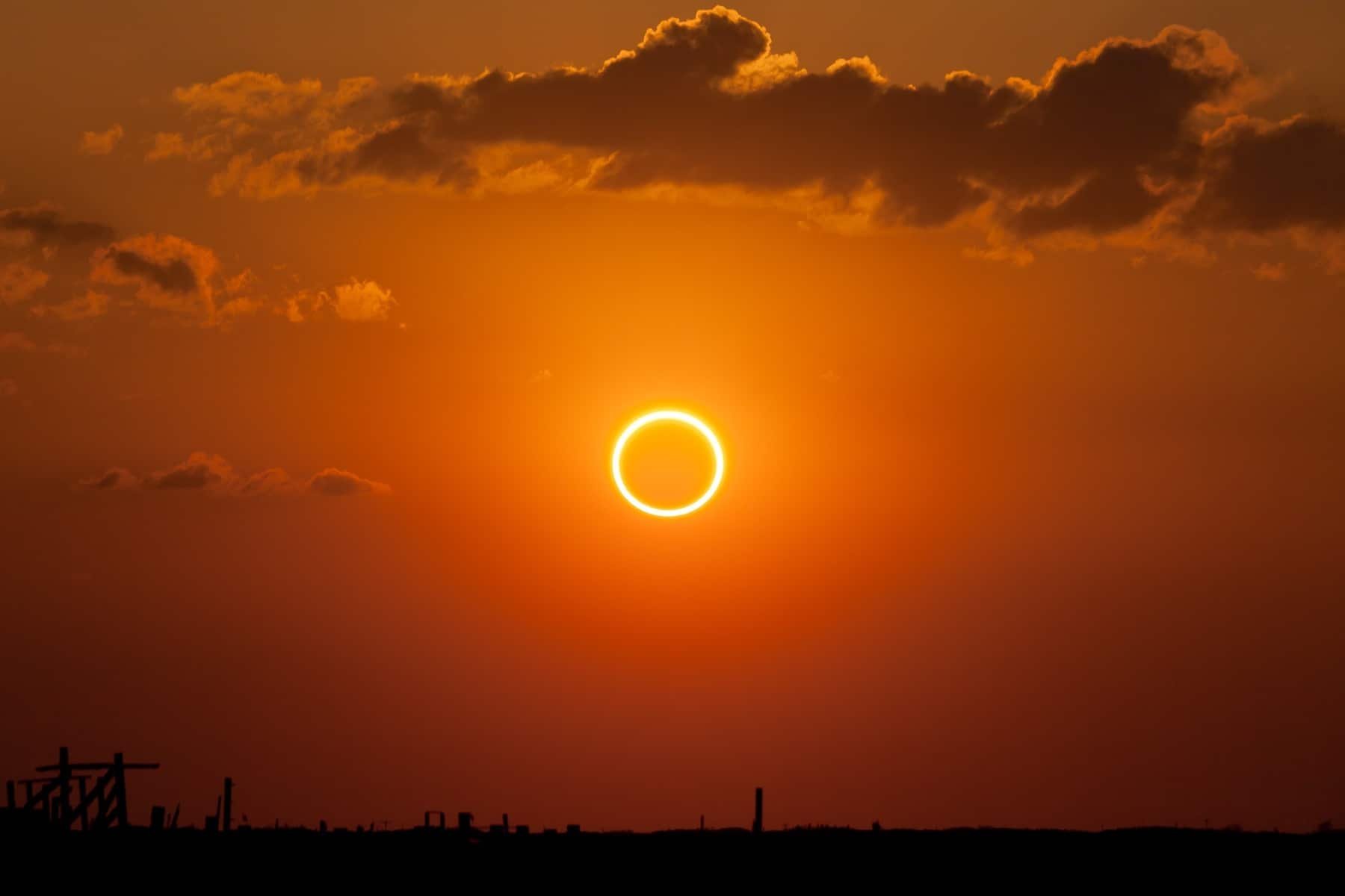 Parts of US to see 'ring of fire' solar eclipse Saturday