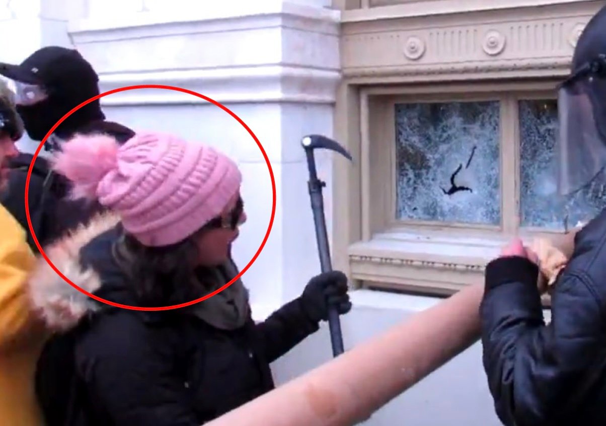 ‘Bullhorn Lady’ gets five years for directing rioters, smashing window