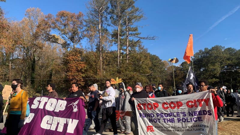 Stop Cop City Protesters