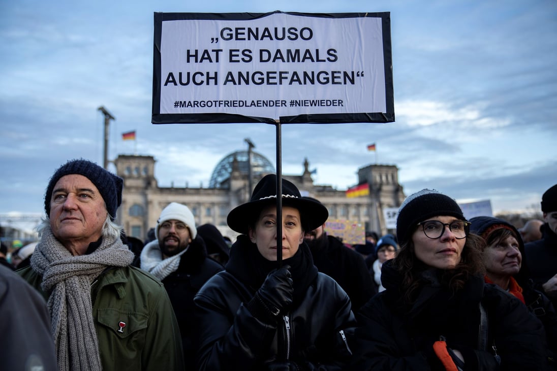 German far-right firebrand in court for using Nazi slogan | Courthouse ...