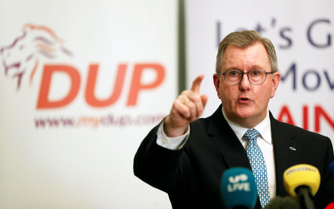 Northern Irish unionist ex-leader found guilty of rape