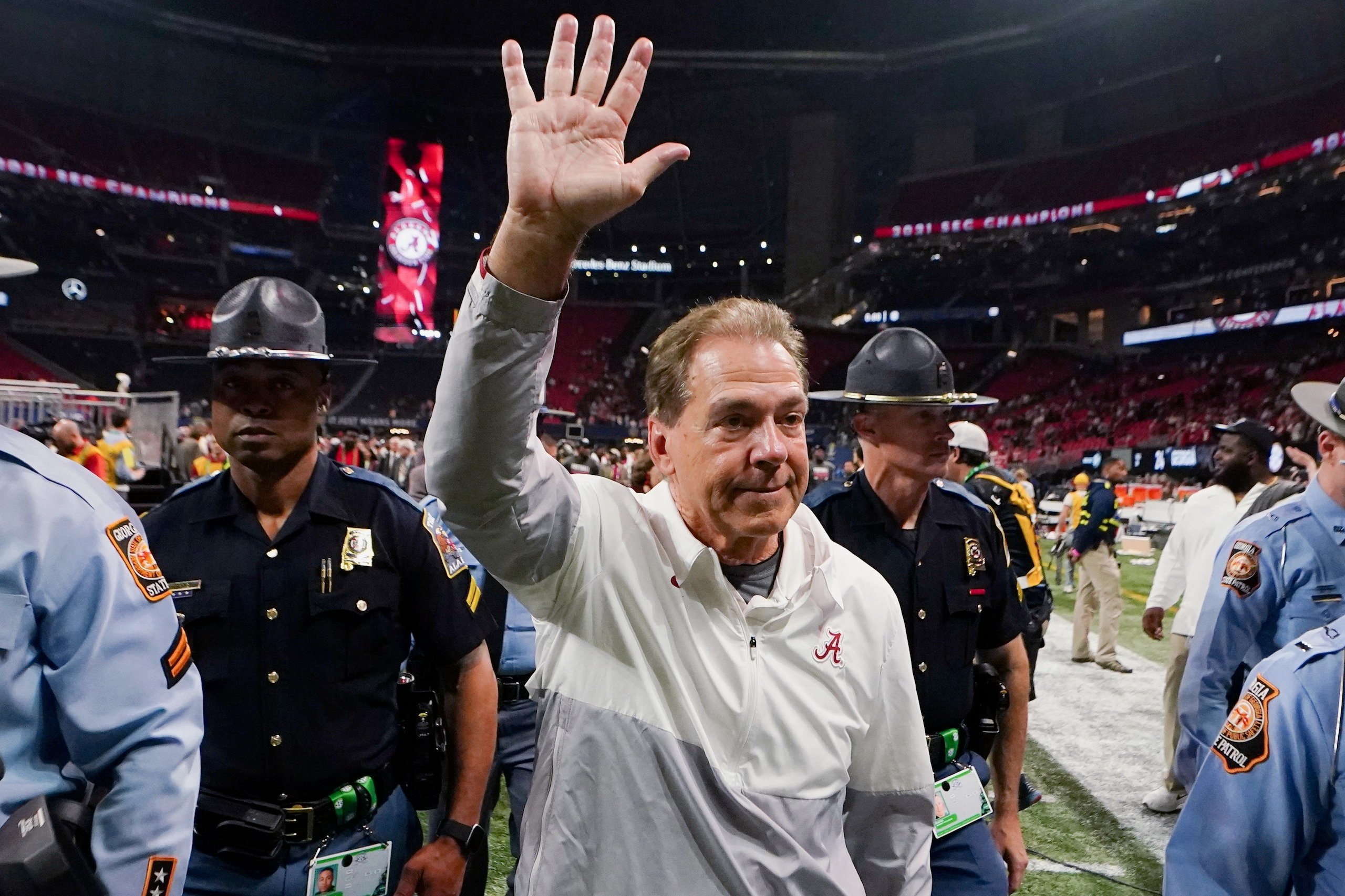 Alabama Coach Nick Saban Retiring After Winning Seven National Titles ...