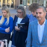 Rebecca Grossman leaving courthouse