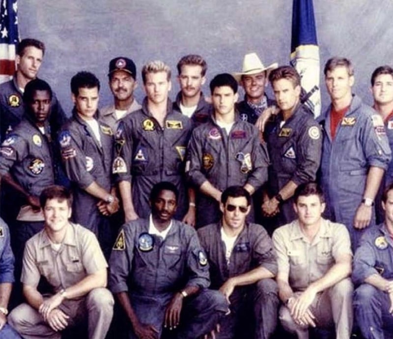 Top gun actors and pilots