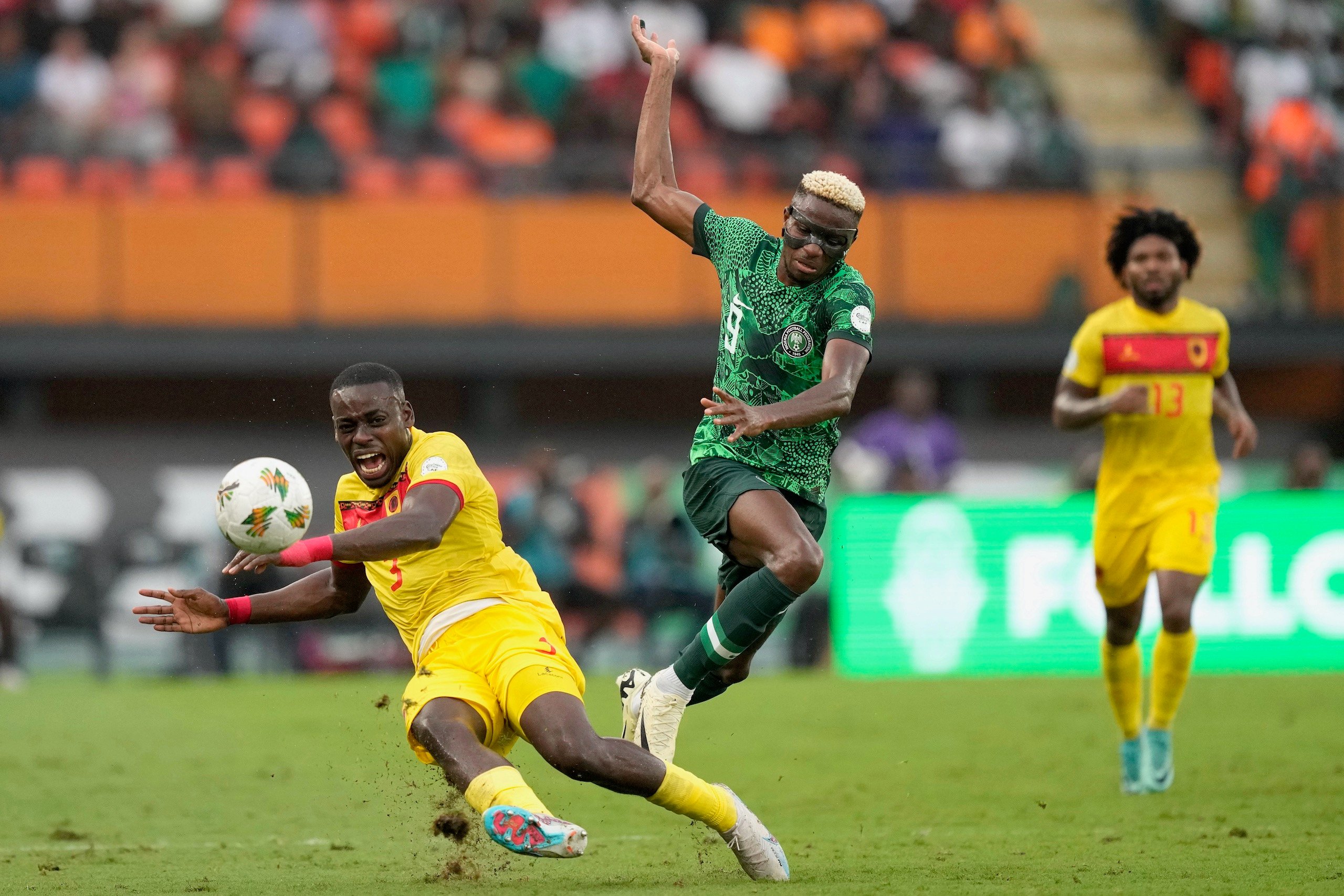 Nigerian soccer rivalries' jerseys