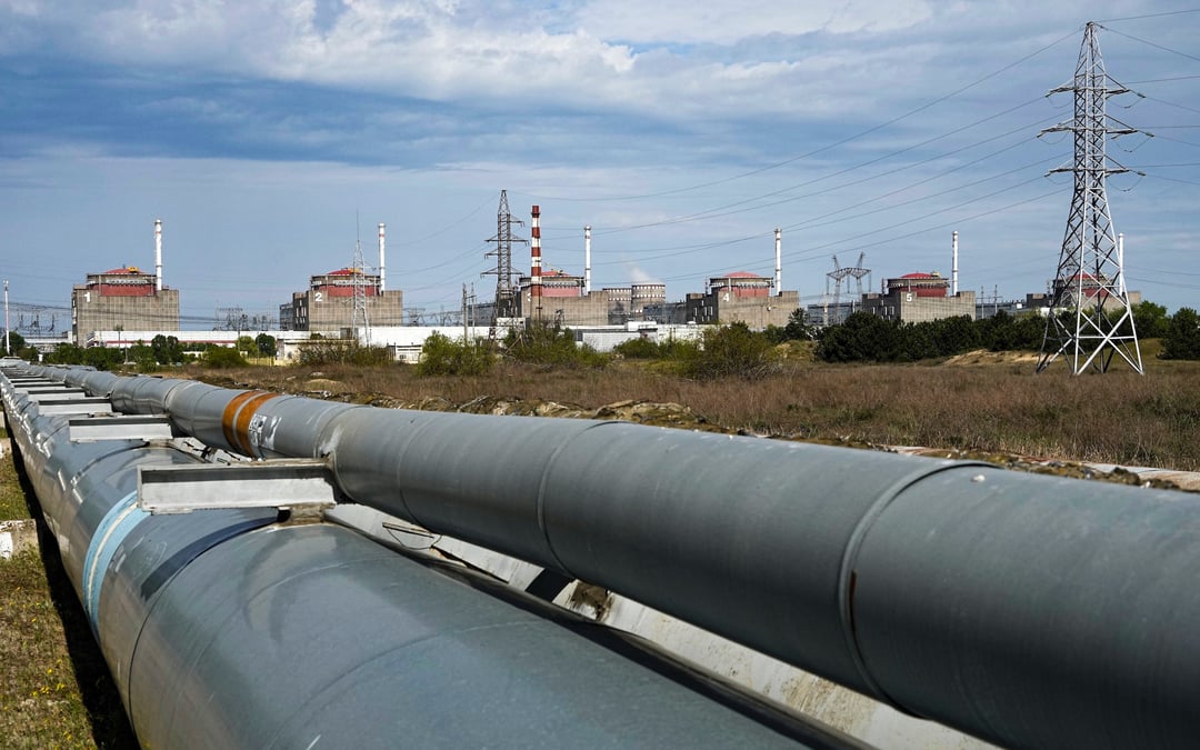UN nuclear chief says security is still fragile at Ukraine’s Russian-occupied nuclear power plant
