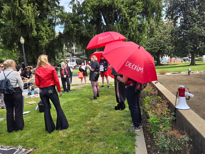 Sex workers rally at California Capitol | Courthouse News Service