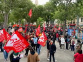May Day protest in France