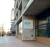 Photograph of the exterior of the Consumer Financial Protection Bureau.