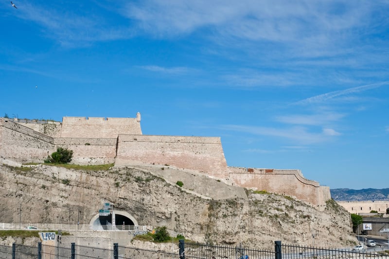 the fort saint nicolas in marseille france