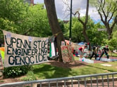 Genocide protest at UPENN