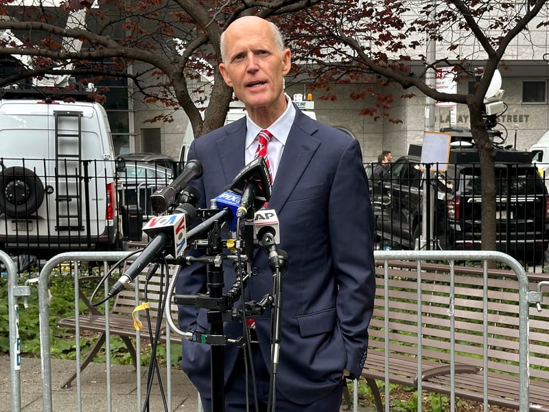 Florida Sen. Rick Scott, a close Trump ally, joins race to succeed ...