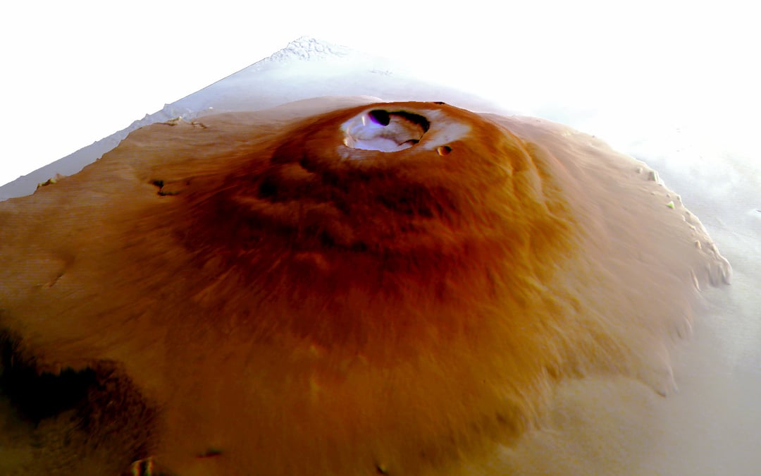 Frost discovered on Mars suggests a dynamic water cycle