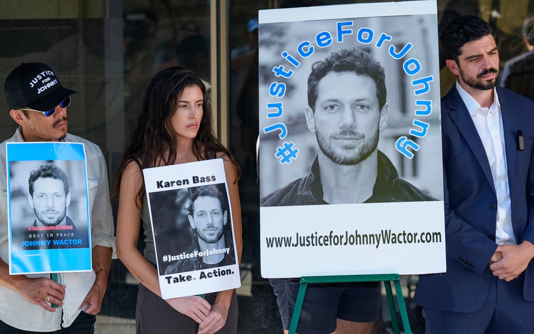 Two teenagers will face trial for the murder of actor Johnny Wactor
