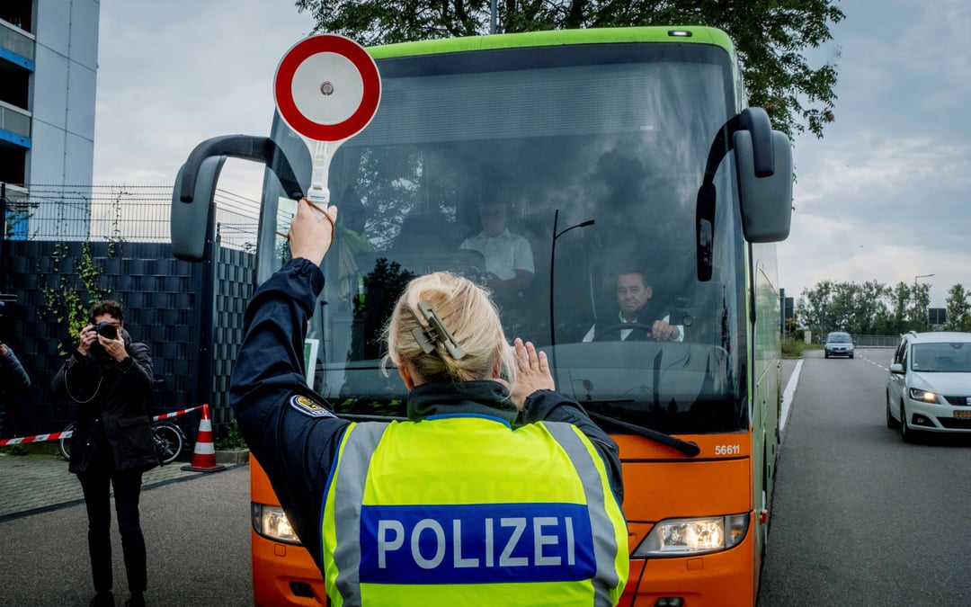 Germany puts up border checks in latest blow to Europe’s border-free era