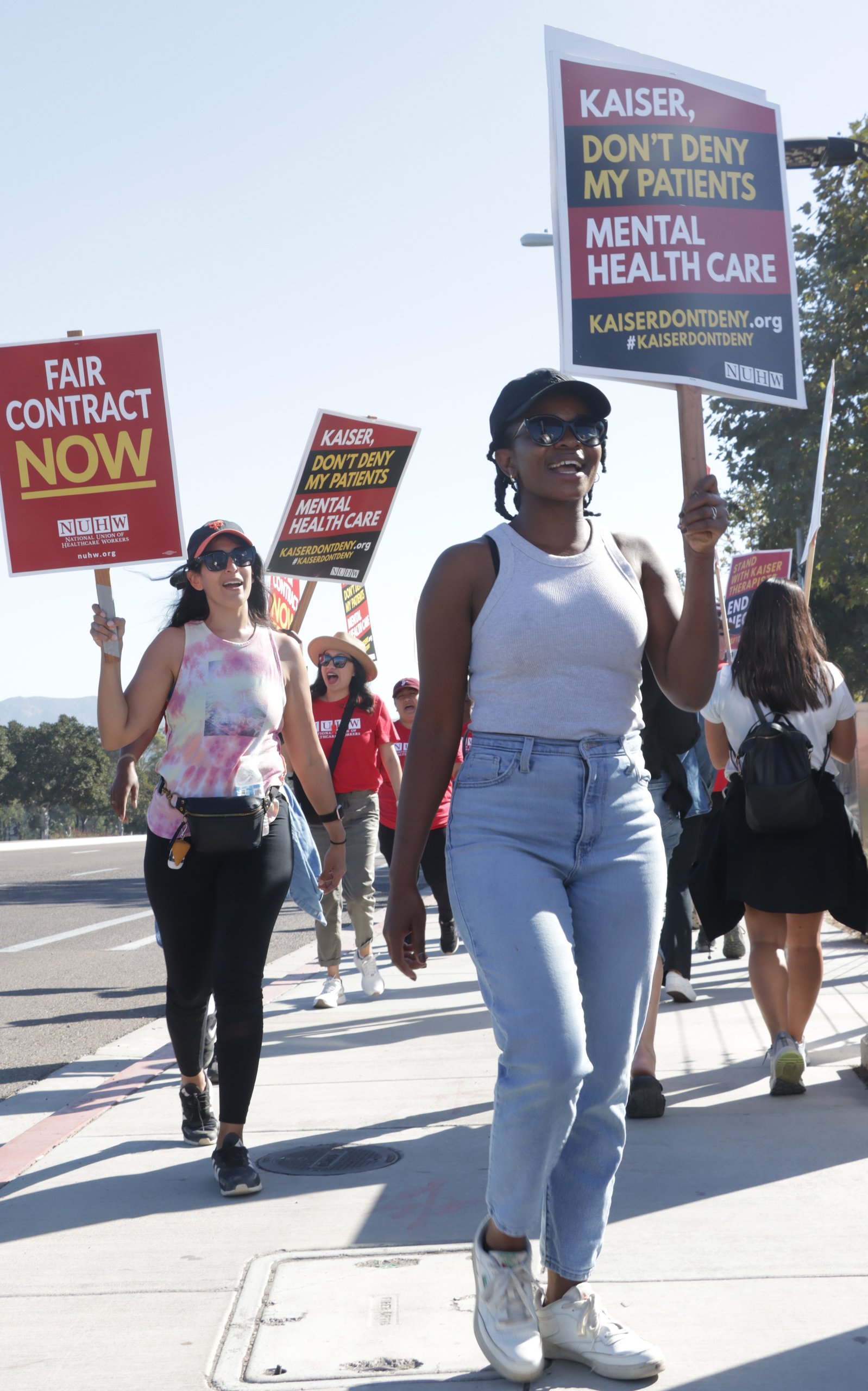 Kaiser mental health workers on strike in Southern California ...
