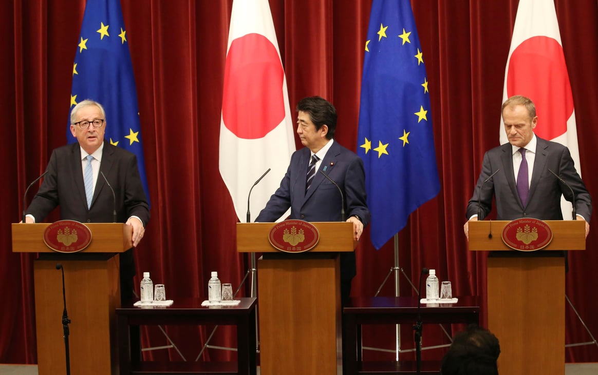 Japan and EU announce new defense pact | Courthouse News Service