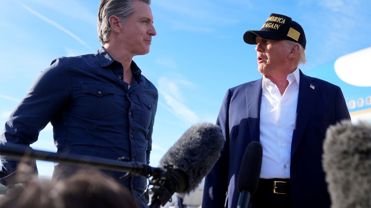 California governor says Trump is using DOJ to investigate him