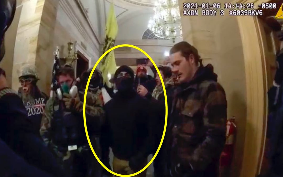 Ex-police officer and Proud Boys member gets 14 months in prison for joining Capitol attack