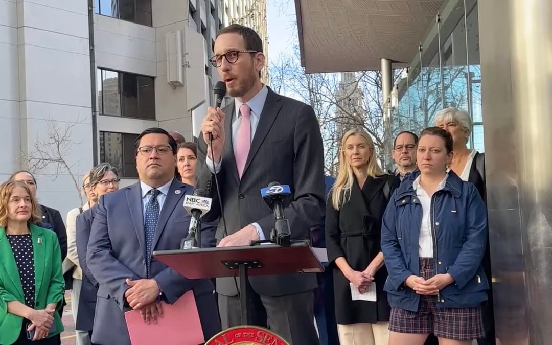 San Francisco celebrates new law targeting illegal fencing