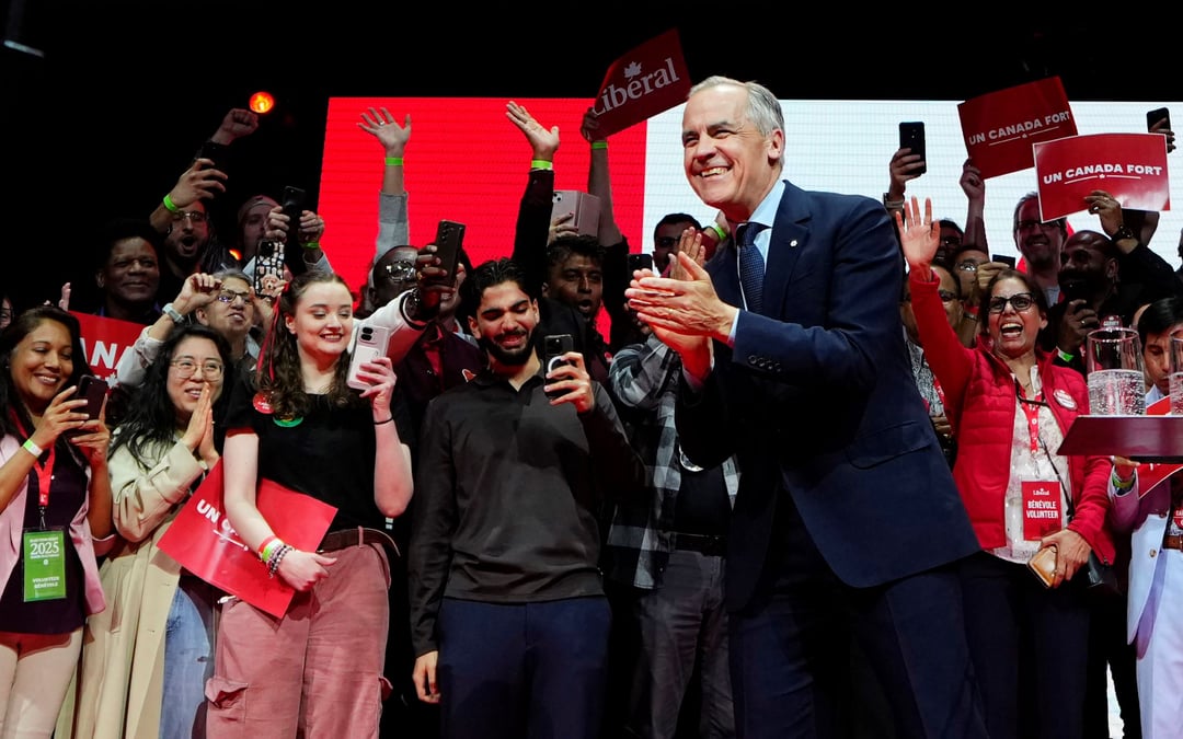 Carney’s Liberals win Canada election defined by Trump