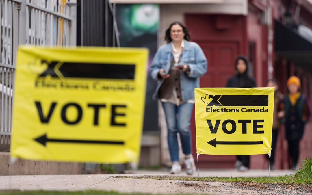 Canadians vote in an election dominated by Trump’s trade war and bluster