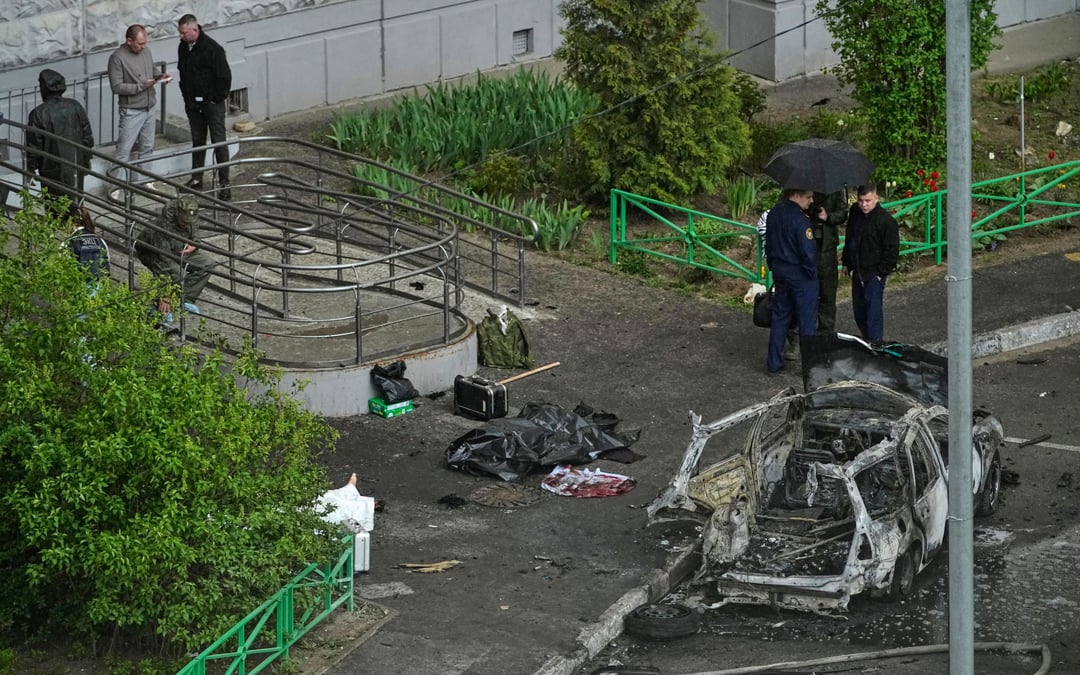 Russian general killed by car bomb near Moscow