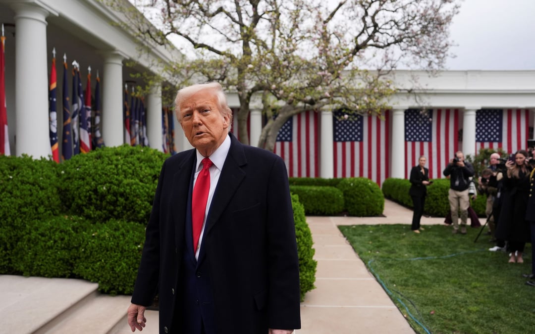 Dozen states sue Trump over global tariff ‘chaos’ 