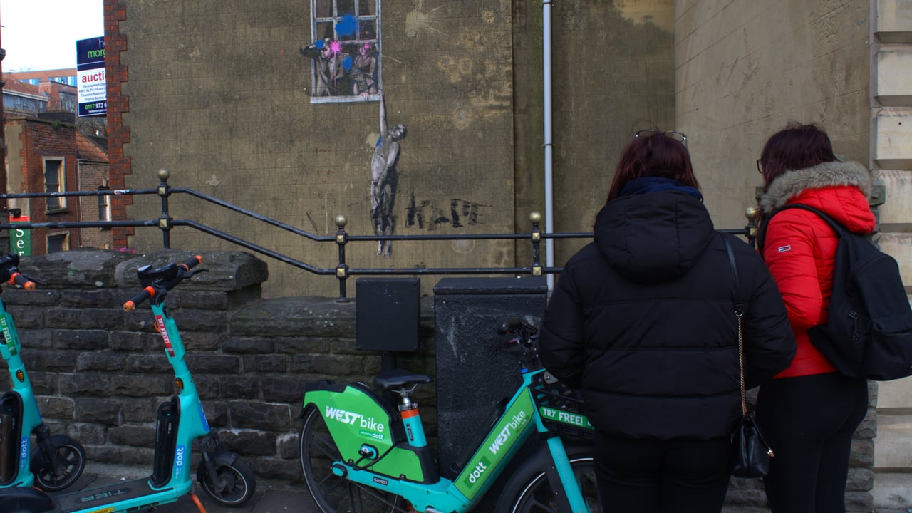 Like having Michelangelo growing up in your town': Banksy