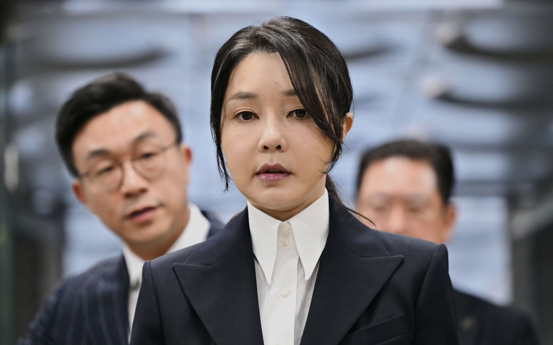 South Korea’s former first lady sentenced to 20 months in prison for corruption