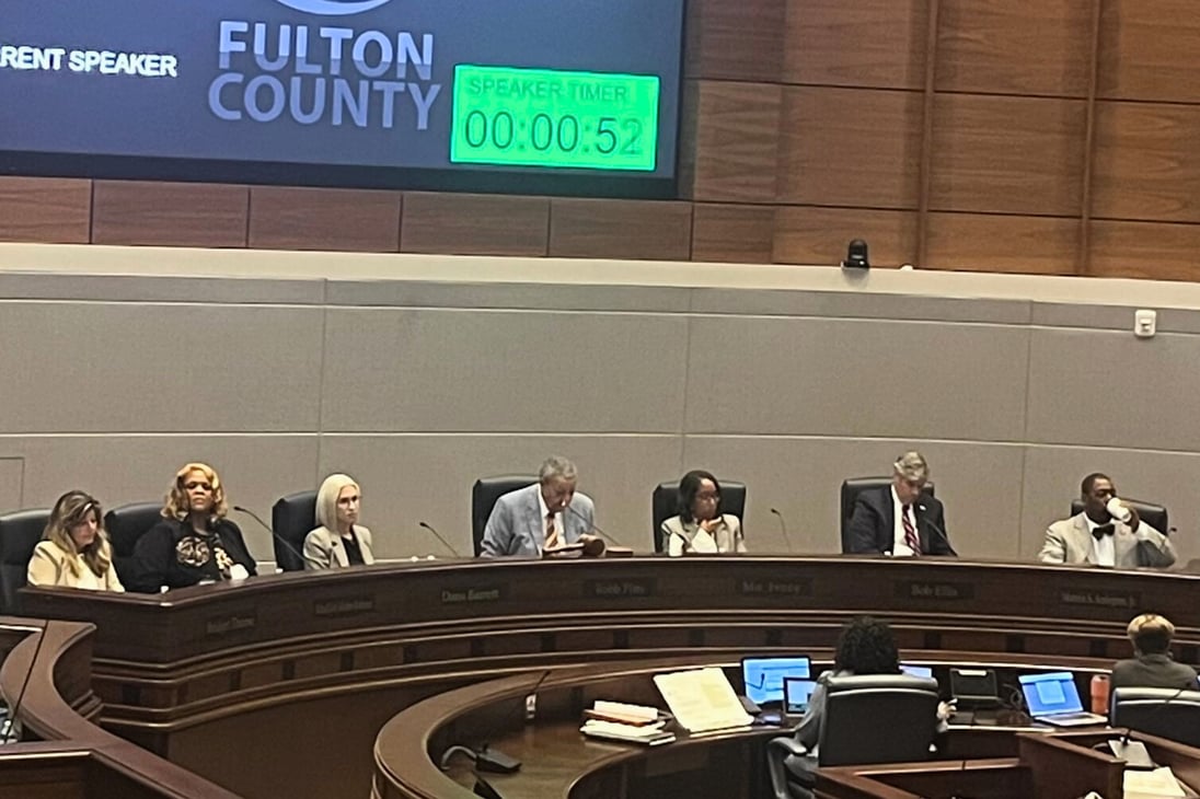 Georgia high court referees Fulton County fight over 'election deniers'