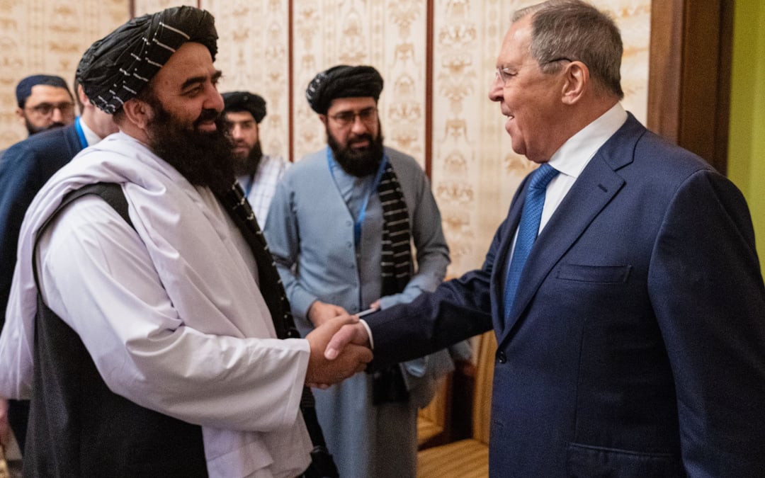 Russia hosts Taliban delegation and warns against foreign military presence in Afghanistan